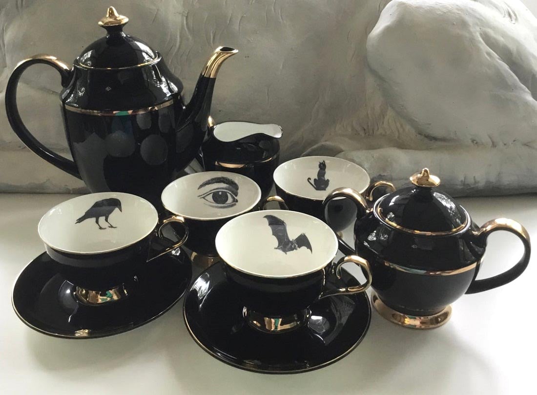 Gothic Tea Party Set