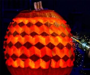 Robot Pumpkin Carver
