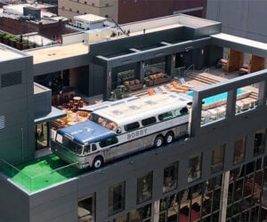 Rooftop Greyhound Bus