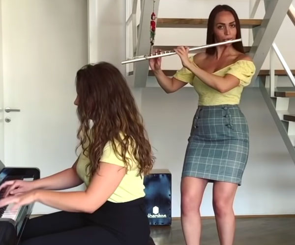 The Simpsons Theme on Flute