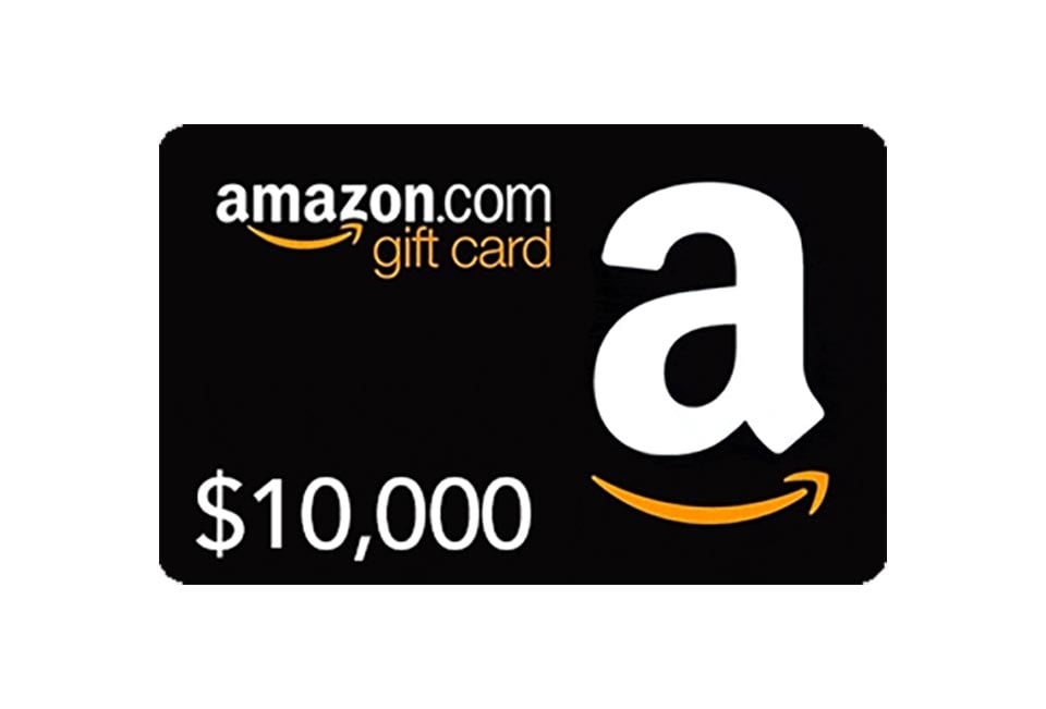 Win a $10,000 Amazon Shopping Spree