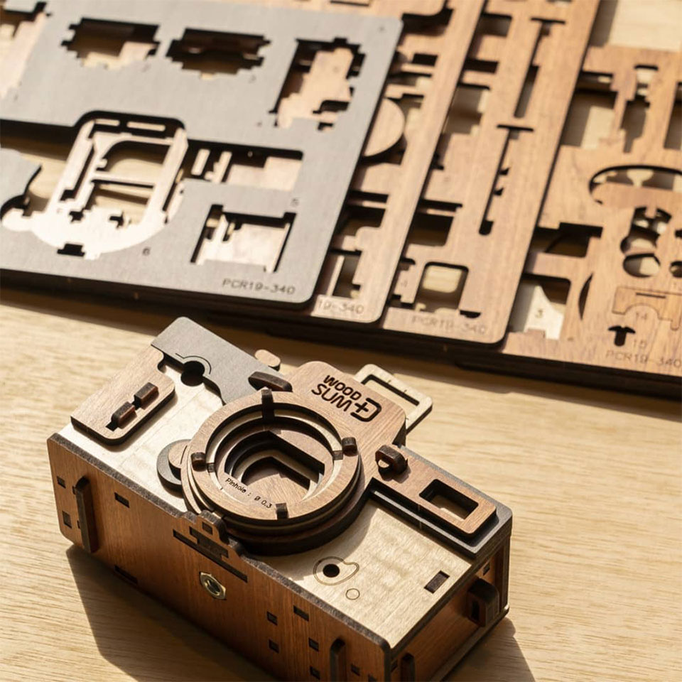 Wood Sum Pinhole Camera Kit