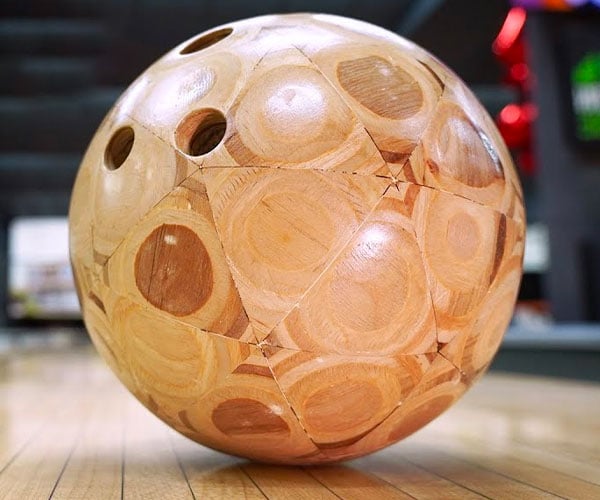 Making a Plywood Bowling Ball