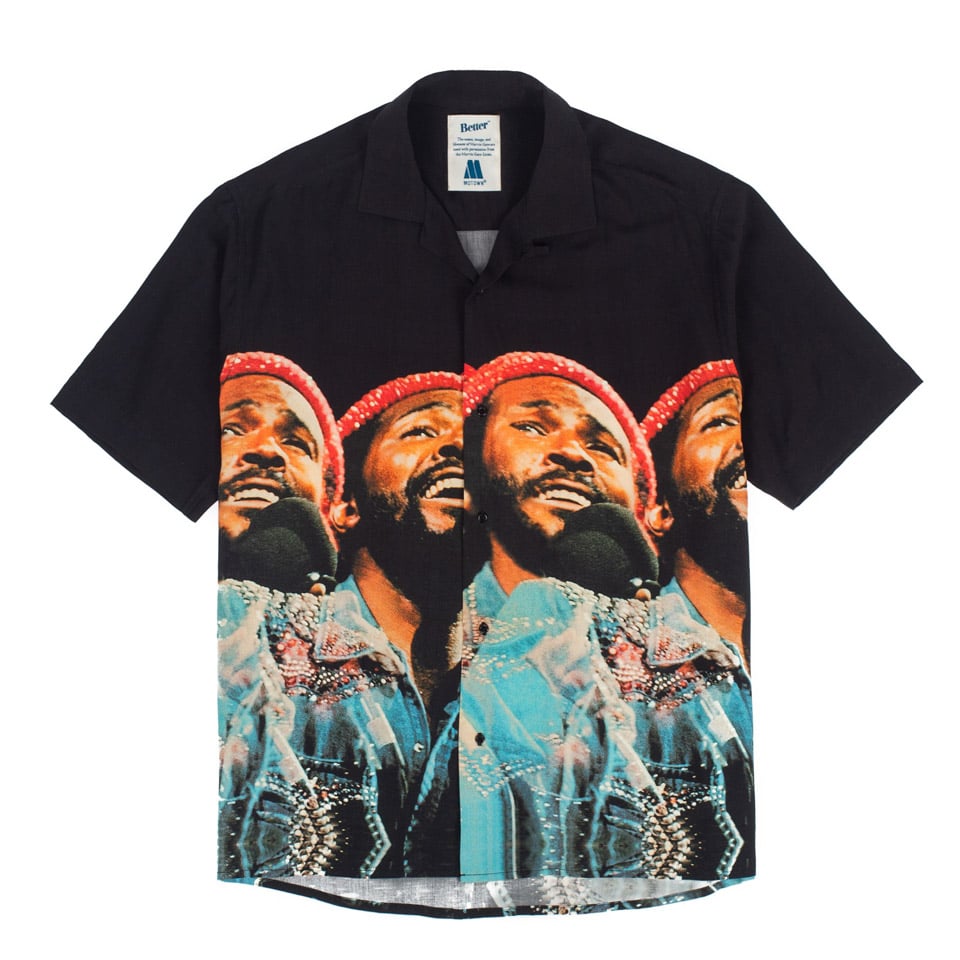 Special Edition Shirt Celebrates a Classic Marvin Gaye Photo