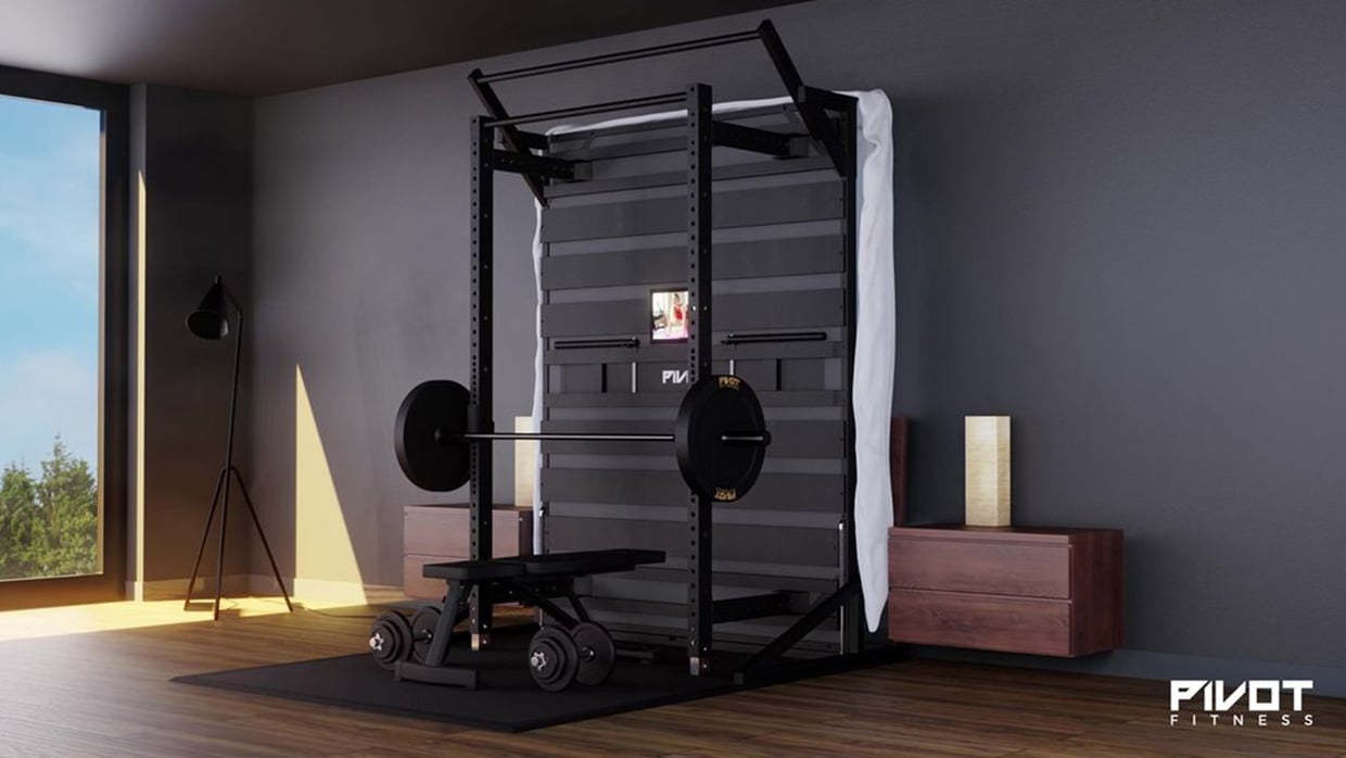 Bed that turns into gym new arrivals