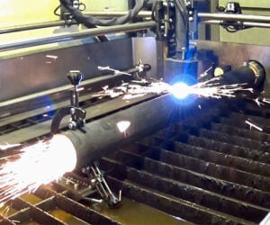 Rotary-axis Plasma Cutter