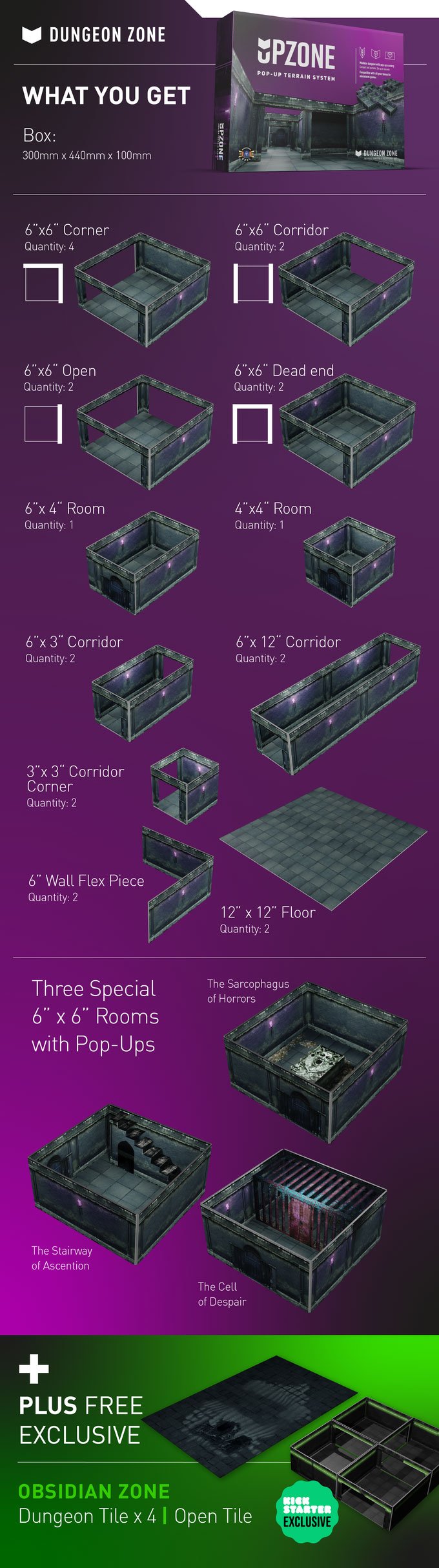 Upzone Pop-up Game Terrain System