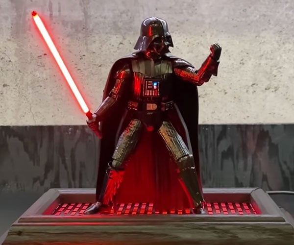 DIY Mini Darth Vader LED Lightsaber