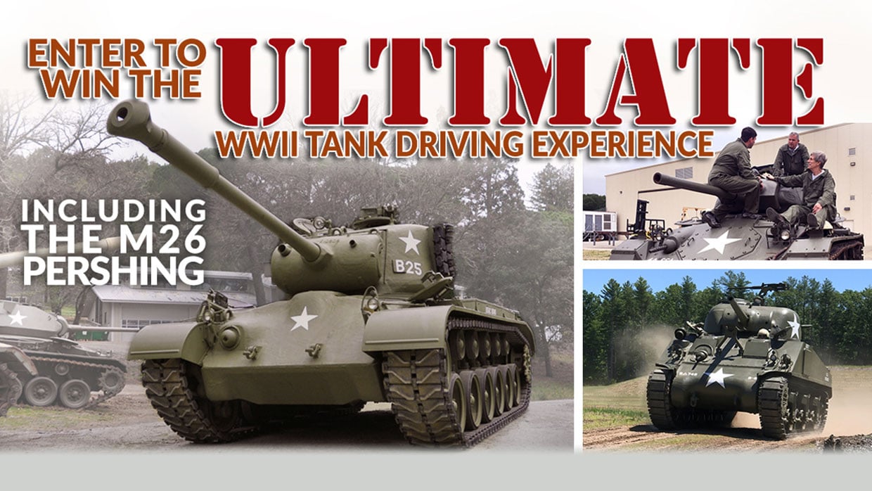 Win the Ultimate WWII Tank Experience