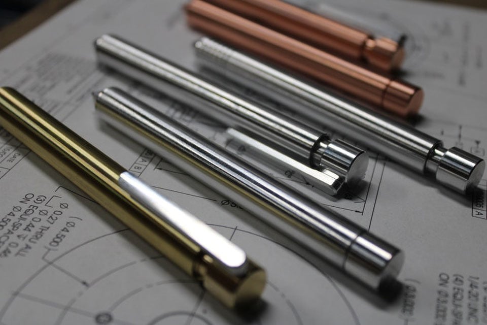 Automog Machined Metal Pens