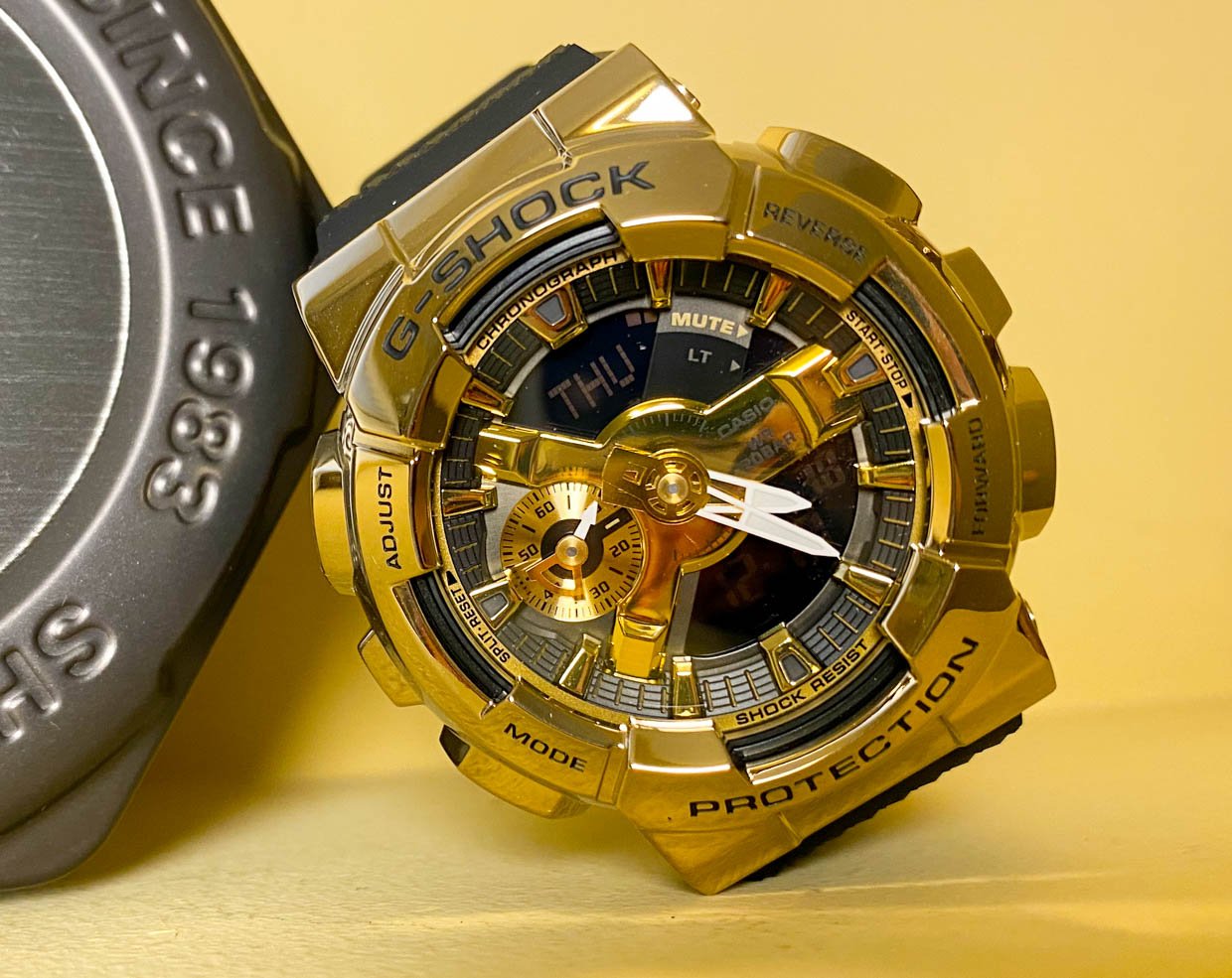 G-SHOCK GM110G Gold Analog-Digital Watch