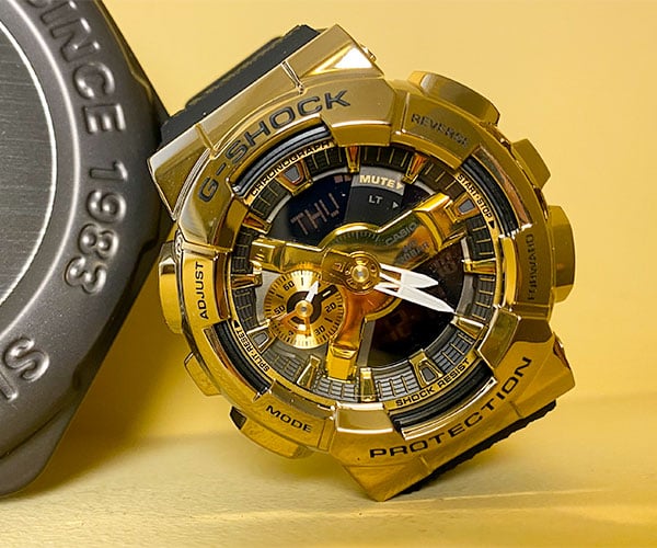 G-SHOCK GM110G Gold Analog-Digital Watch