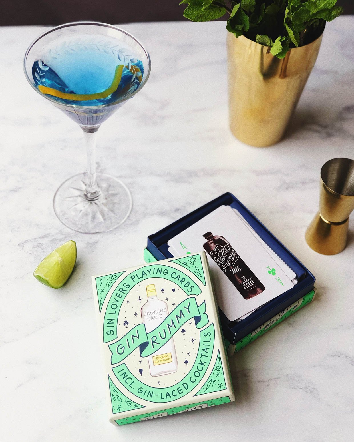 Gin Rummy Cocktail Playing Cards