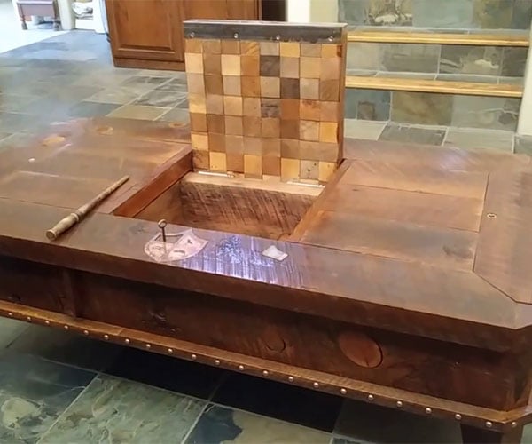 Hidden Compartment Coffee Table