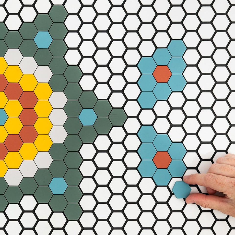 Letterfolk Tile Floor Mat