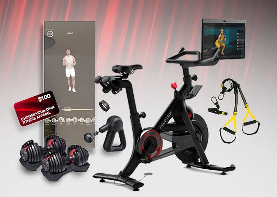 Win a Complete Home Gym with a Peloton Bike