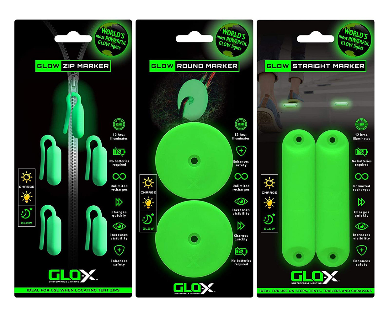 GLO-X Glowing Campers Essentials