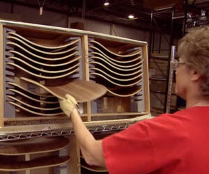 How the Eames LCW Chair is Made