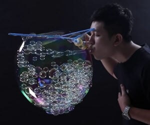 The Most Bubbles in a Bubble