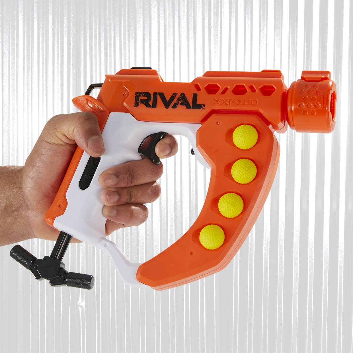 NERF Rival Helix, Flex, and Sideswipe XXI Blasters Can Shoot Around Corners