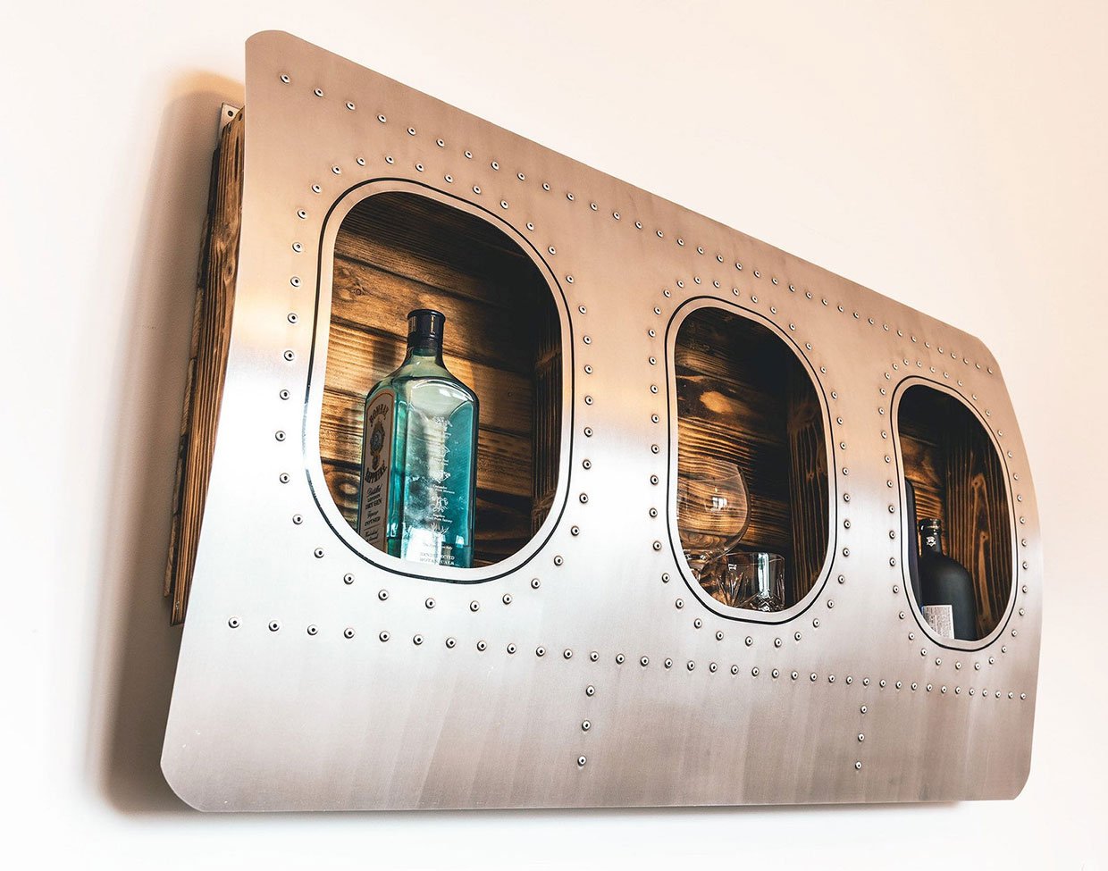 Aircraft Window Bar Shelf