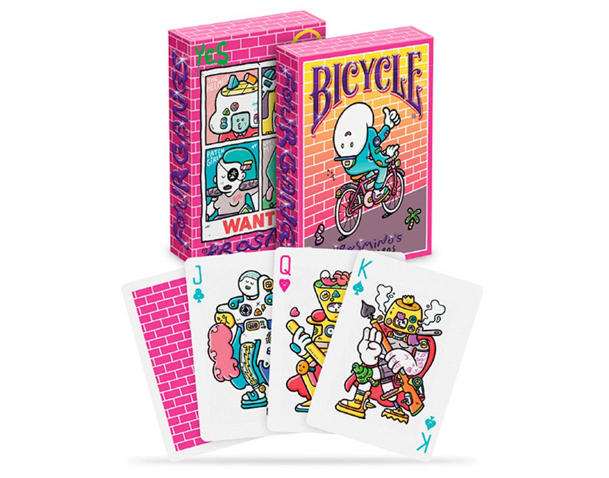 Bicycle Brosmind’s Four Gangs Playing Cards