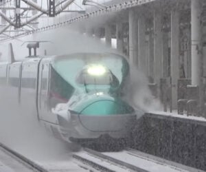 Bullet Trains in the Snow