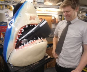 Shark with Hydraulic Jaws