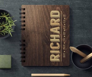 Personalized Wooden Journals