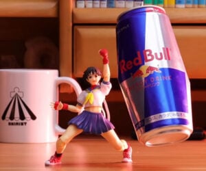 Sakura vs. Red Bull Stop-Motion