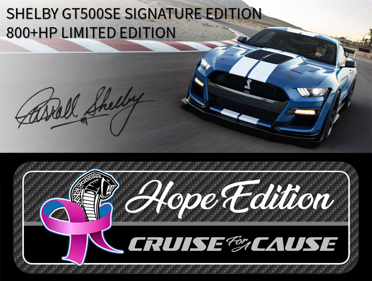 Win an 800+HP Ford Mustang Shelby GT500SE