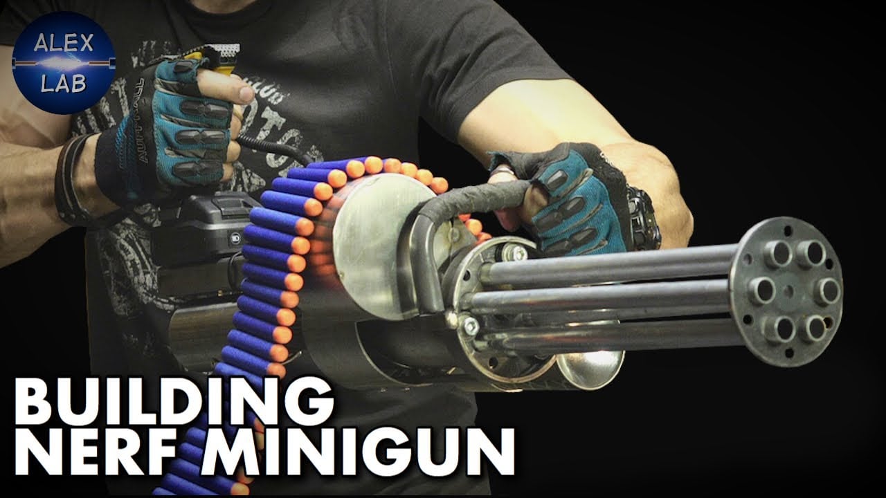 DIY Metal NERF Minigun