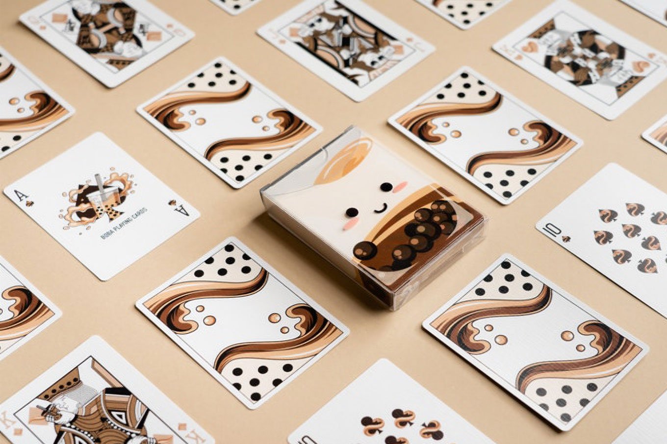 Boba Playing Cards Are Inspired by Bubble Tea