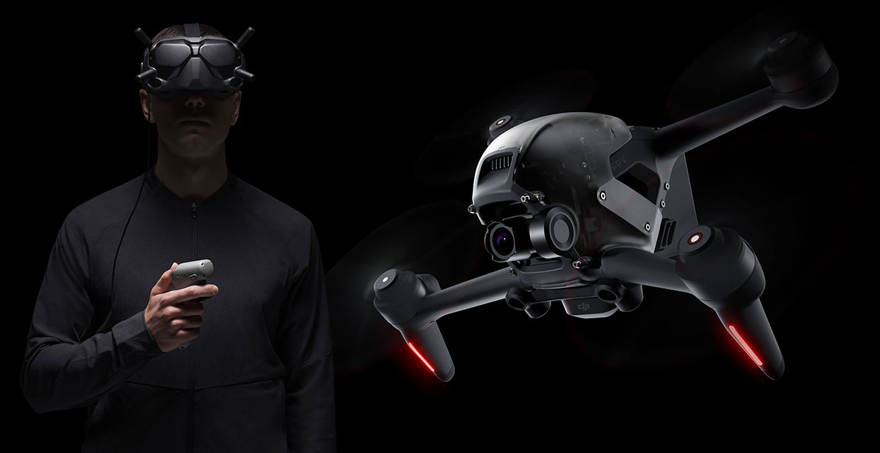 DJI FPV Is a Ready-to-Use First-person Drone Kit with 4K/60fps Video