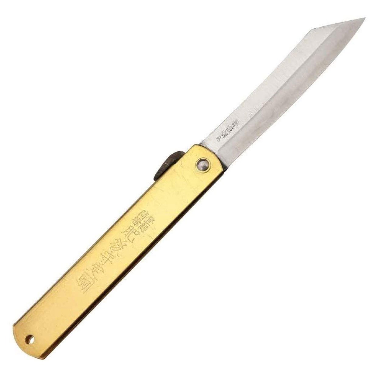 Higo no Kami Brass Pocket Knives