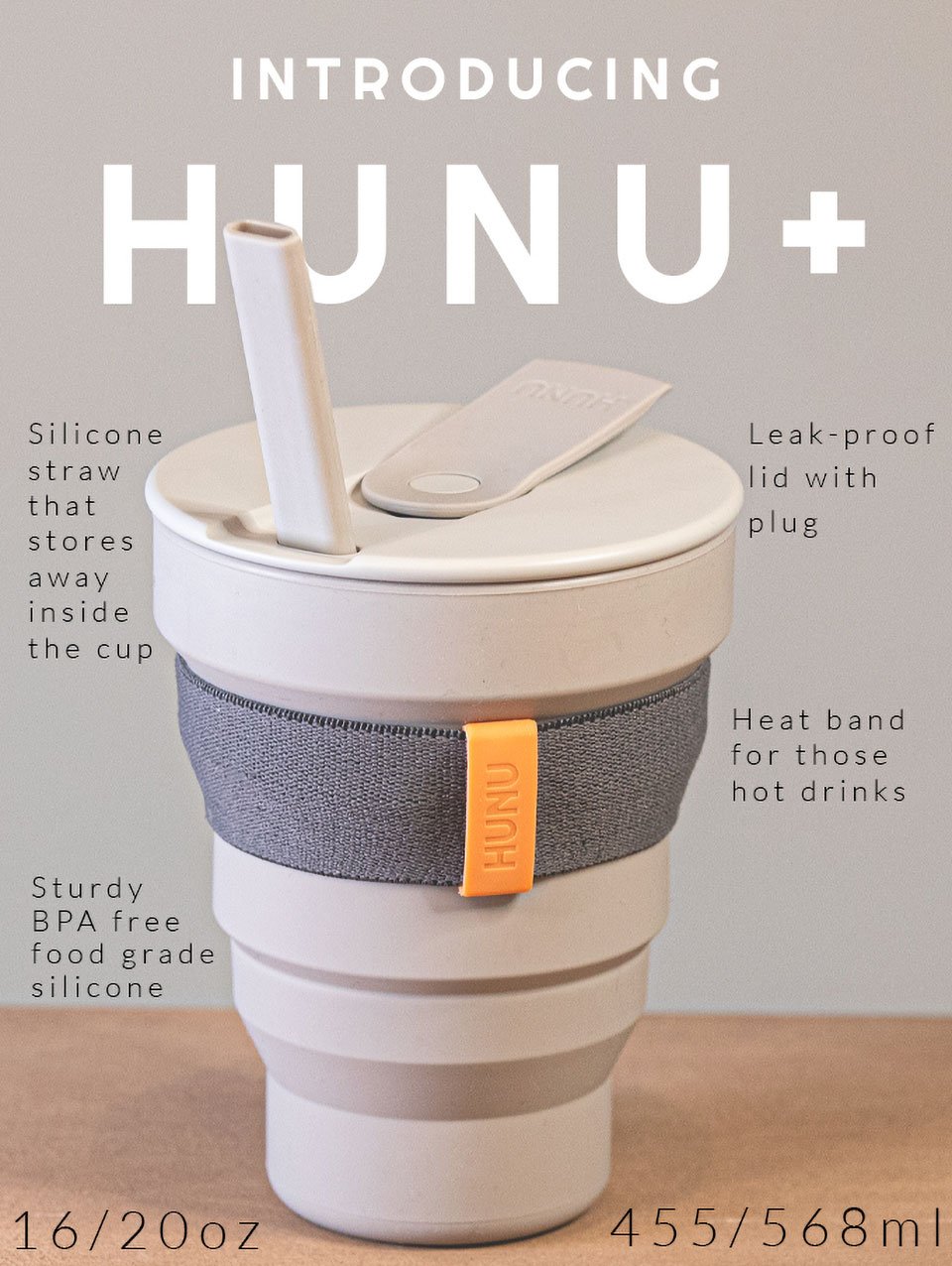 HUNU+ Collapsible Cups