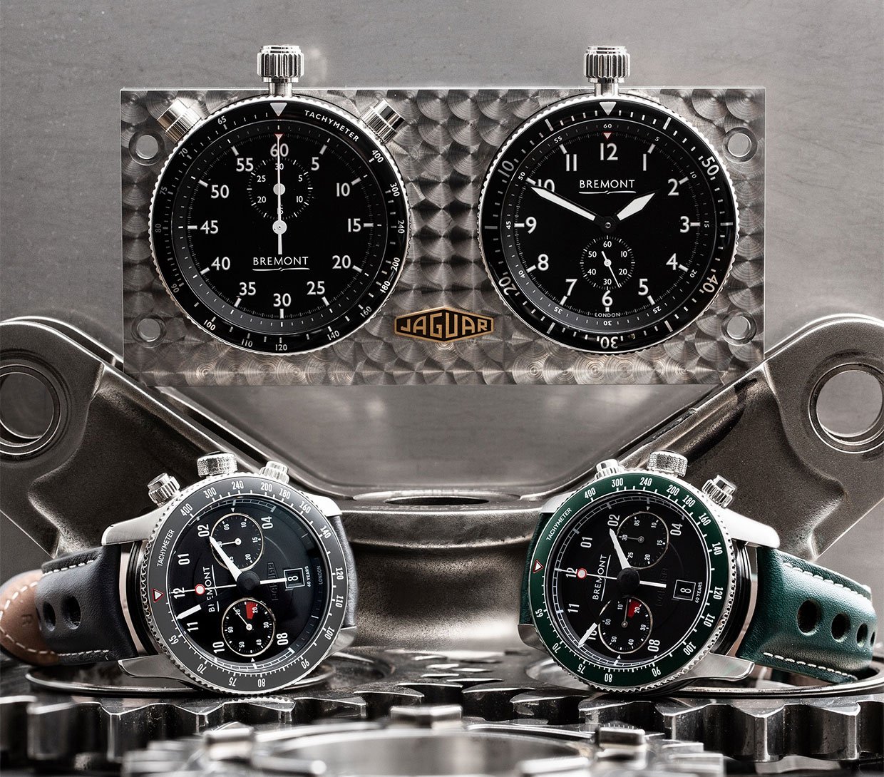Jaguar x Bremont Watches + Rally Clock