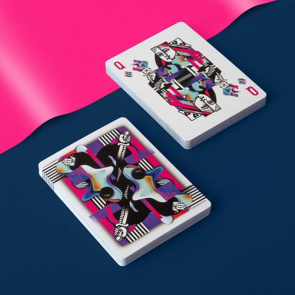 Oblique Playing Cards
