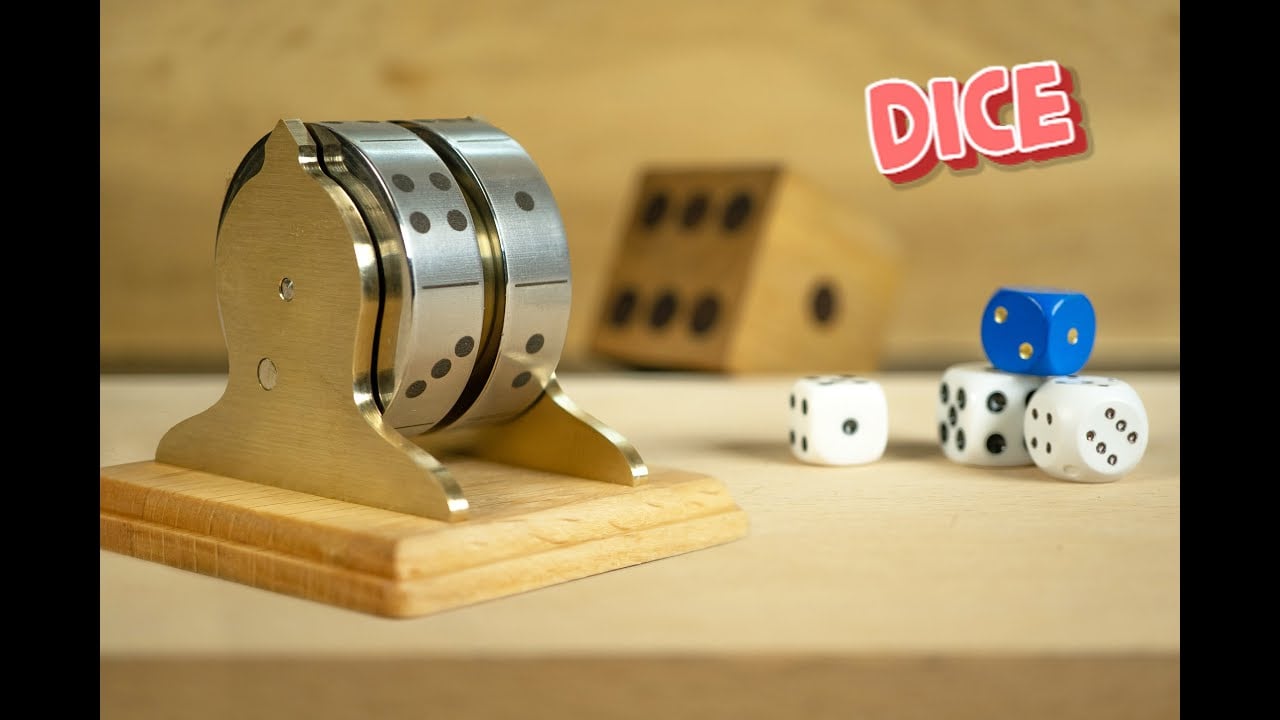 Making Round Dice Spinners