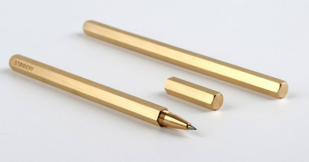 Calder Brass Pen