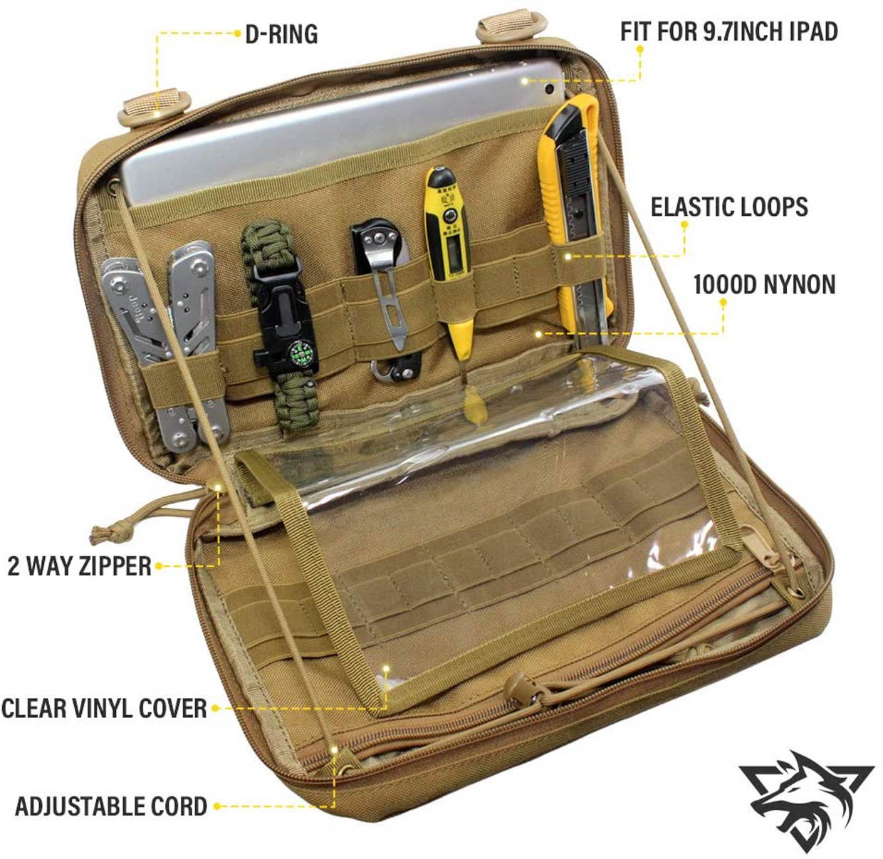 WYNEX Tactical Admin Pouch