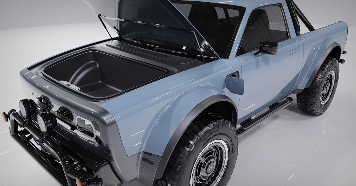 The Alpha Wolf Is the Compact Electric Truck of Our Dreams