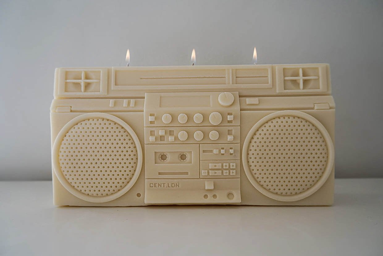 CENT.LDN Boombox Candle