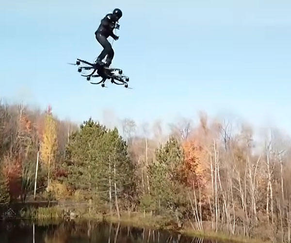 Hoverboard Drone
