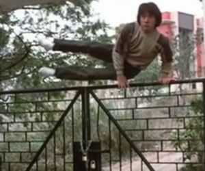 Jackie Chan Jumping Over Things