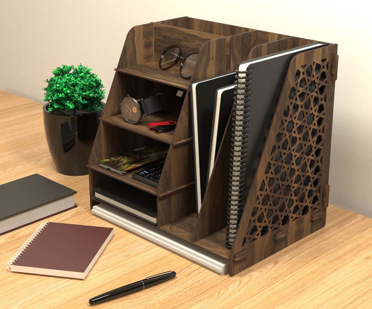 Kuk Design Desktop Organizer