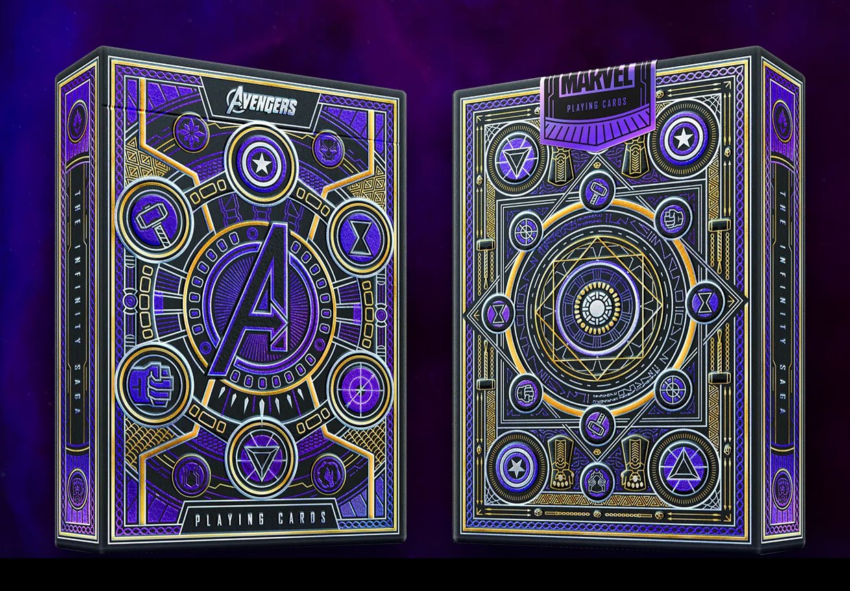 Avengers Infinity Saga Playing Cards