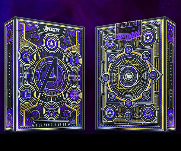 Avengers Infinity Saga Playing Cards