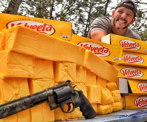 Can Velveeta Cheese Stop a Bullet?