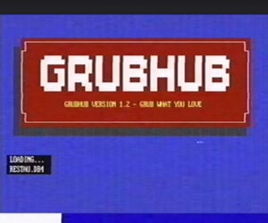 GrubHub in the 1980s